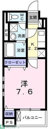 カーサ美麗の物件間取画像